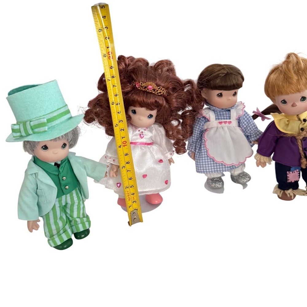 Precious Moments Wizard of Oz Dolls Set of 4 Vintage Collectibles 6" - Picture 3 of 13